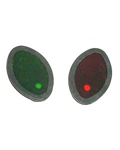 CAT-EYES with Green & Red Lens WW2 Military Dash Cover (Parkerized)