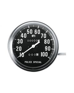SPEEDOMETER 100 mph POLICE SPECIAL for Servi-Cars