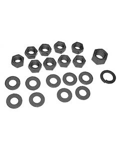 HEX NUT Sets for Big Twin Trans Side Covers 1936 - 1984
