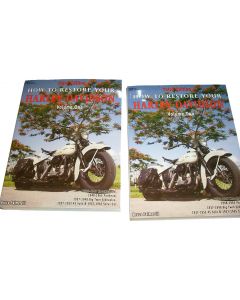 "HOW TO RESTORE YOUR HARLEY-DAVIDSON MOTORCYCLE" 3rd Edition - Vol 1 & 2
