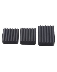 Durable "SureFoot" RUBBER FOOT PEDAL PADS